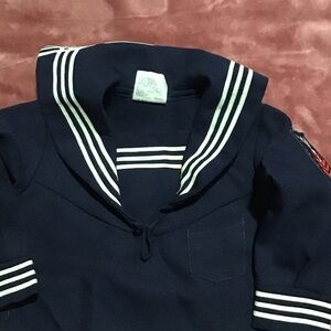 Navy Blue Sailor Kids Shirt